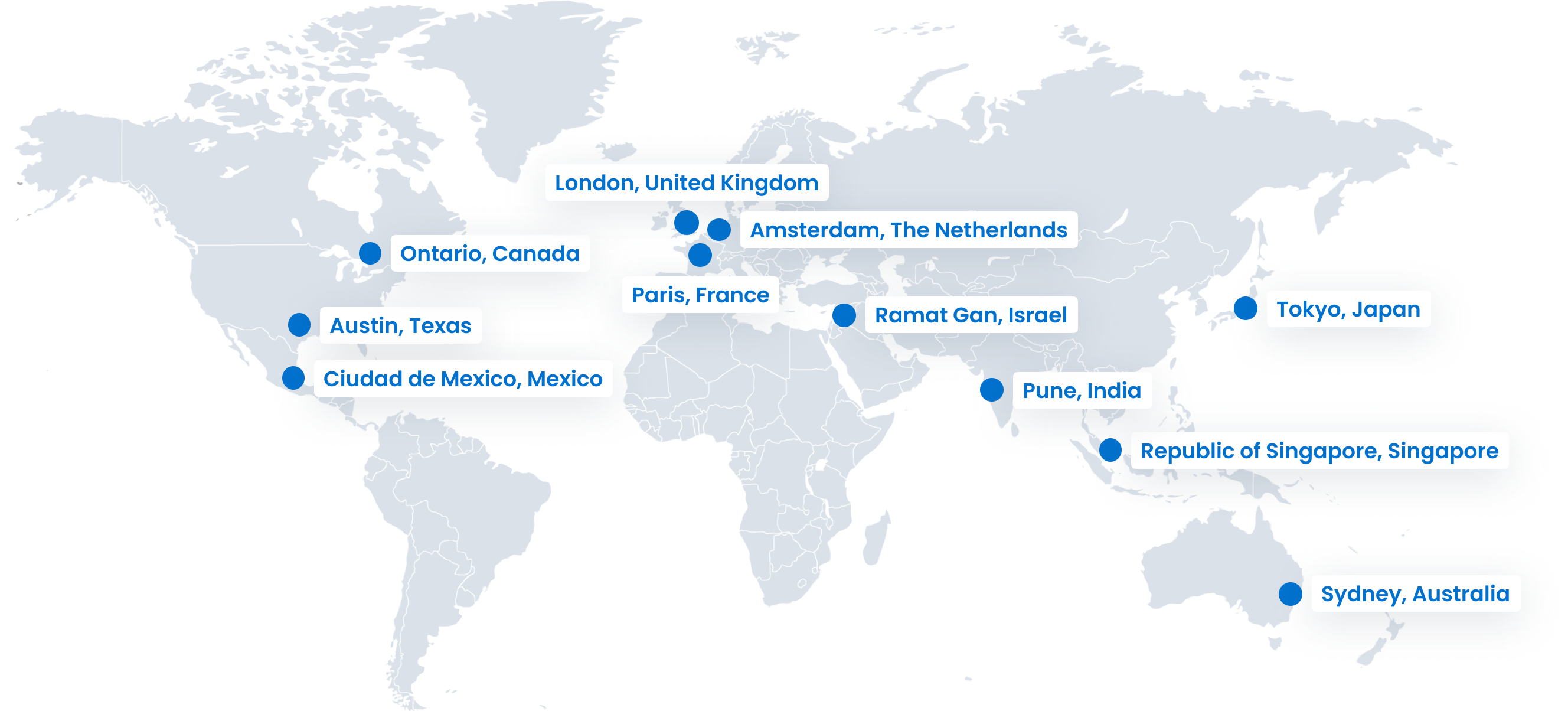 Global Reach Map